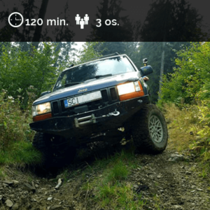 120 minut OFF ROAD jazda samochodem terenowym