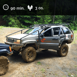 90 minut OFF ROAD jazda samochodem terenowym